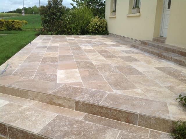 Vente de travertin Orange